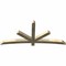 Ekena Millwork Alberta Rough Sawn Timber Gable Bracket, Douglas Fir, 84"W x 38"H x 4"D x 4"F, 11/12 Pitch GBW084X38X0404ALB00RDF - alternate 2